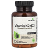 Futurebiotics, витамины K2 и D3, 120 капсул