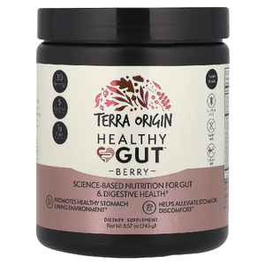 Terra Origin, добавка для нормализации функций желудочно-кишечного тракта, вкус ягод, 243 г (8,57 унции)
