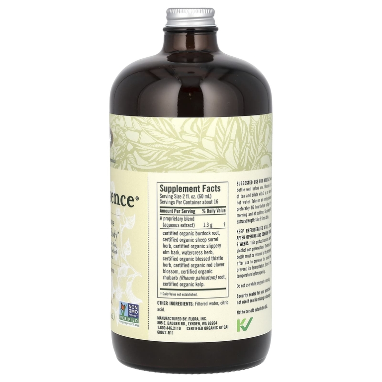 Flora, Flor-Essence, растительная смесь для детоксикации, 946 мл (32 жидк. унции)
